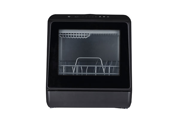 black table top dishwasher